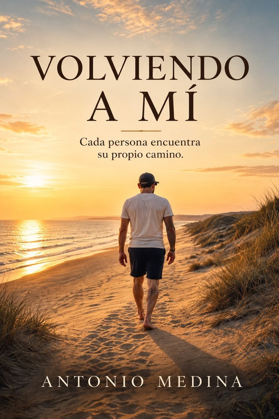 Portada de Volviendo a mí, de Antonio Medina